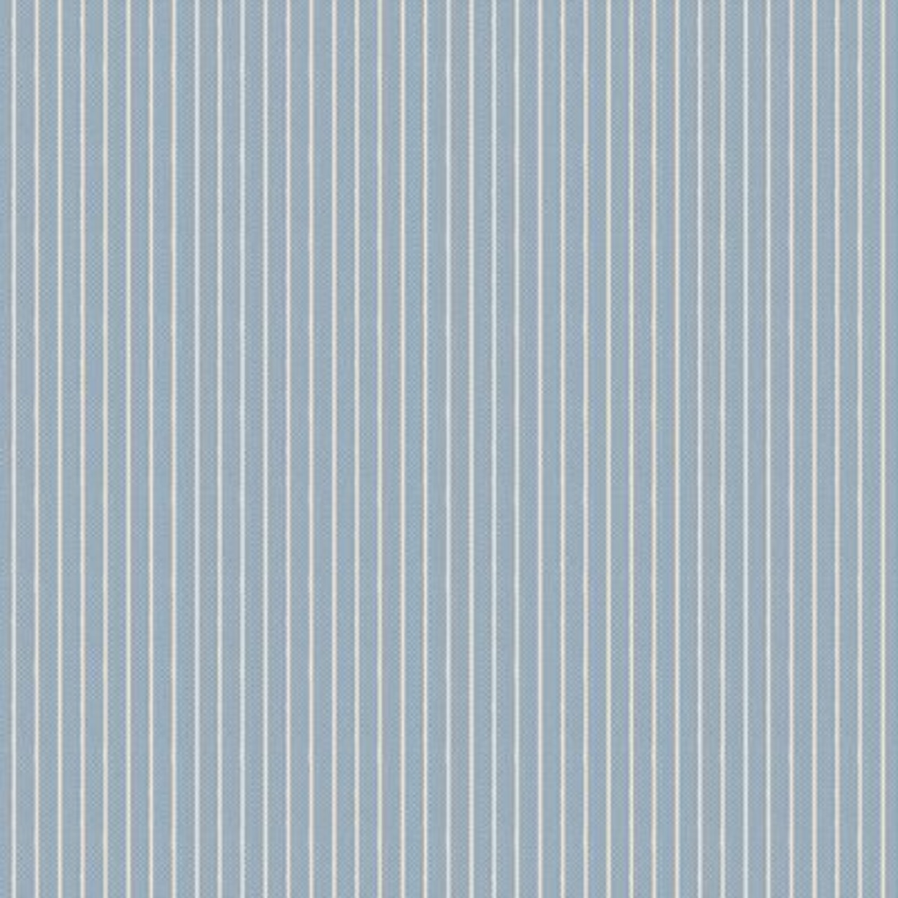 Fabric Tilda Stripe Blue Woven Creating Memories by the Quarter Yard TIL160068